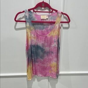 Tie-Dye Sleeveless Top